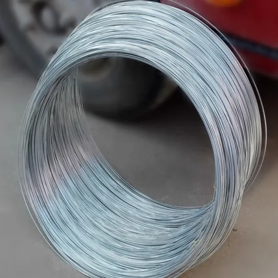 内径 2.0 〜 4.5 ミリメートル亜鉛メッキ/亜鉛メッキ梱包鉄線/亜鉛メッキ結束鉄線フル