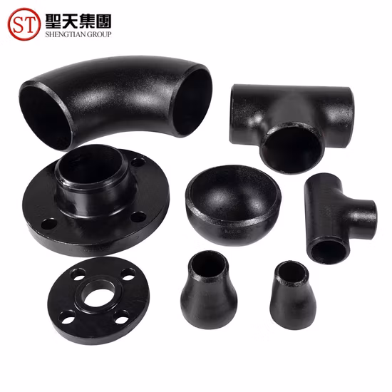ASTM A234 Wpb/A105/ASME B16.9/En/DIN/JIS/ISO 1/2 インチ